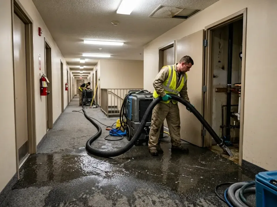 multi-unit-apartment-hallway-f-005 — frequently asked questions, Emergency Burst Pipe Water Extraction & Removal in Buena, NJ